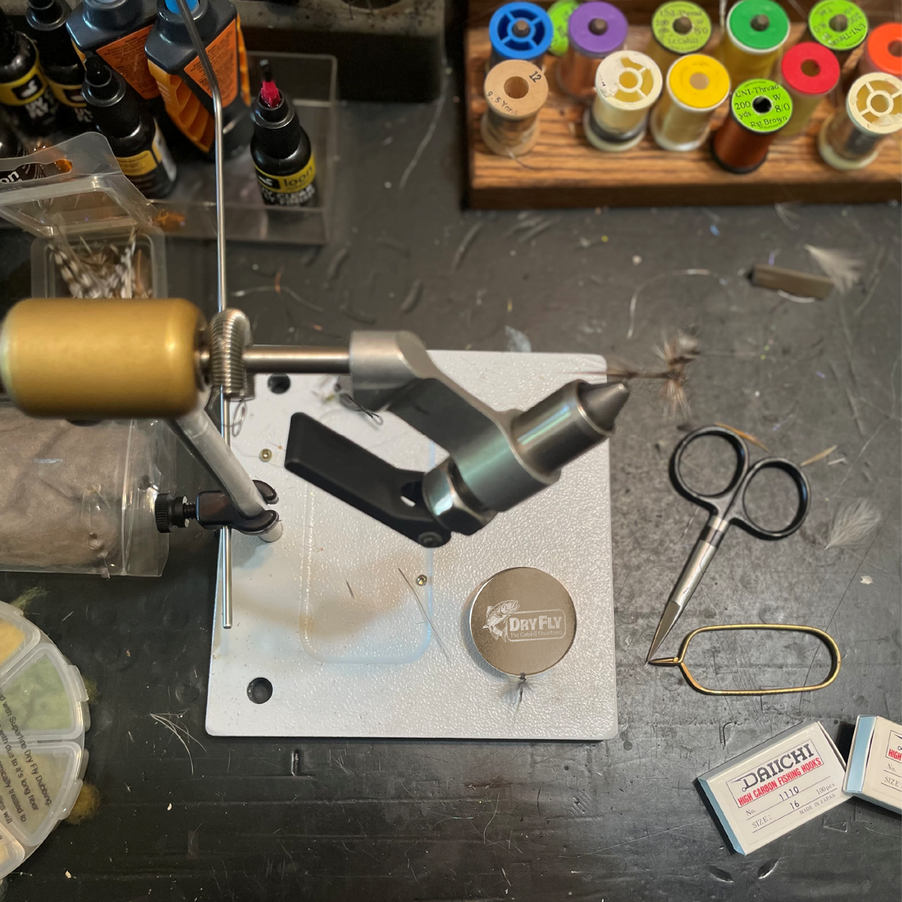 DRY FLY: Catskill Mountains Bench Magnet