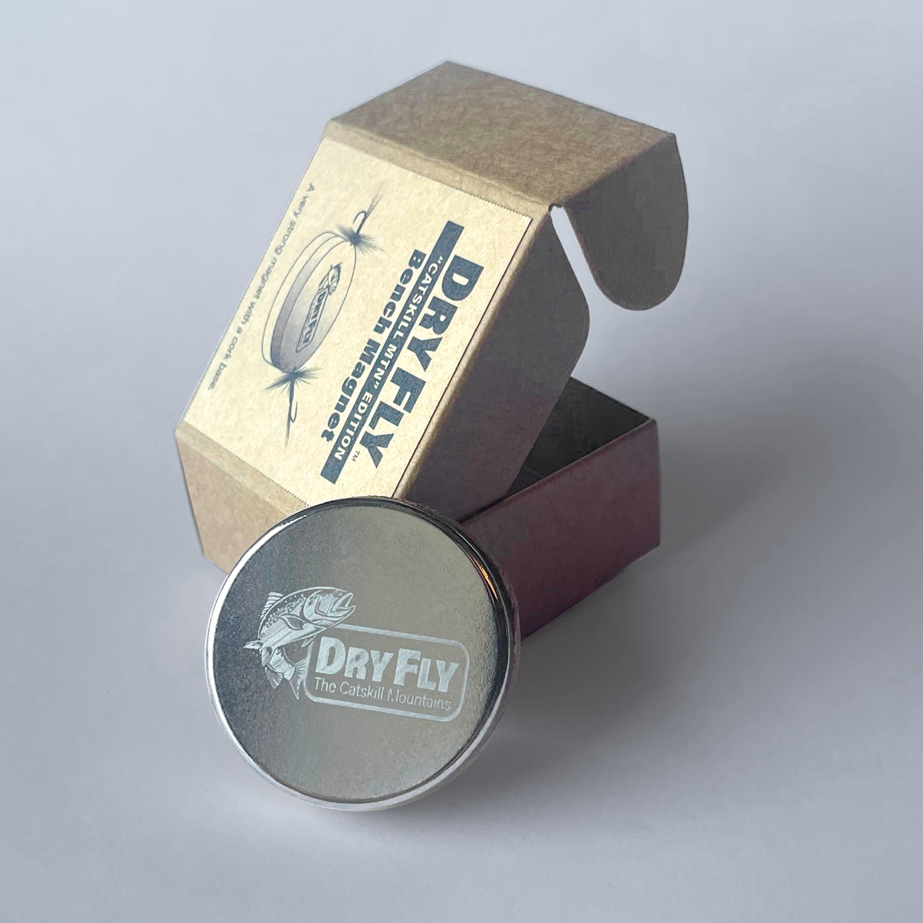 DRY FLY: Catskill Mountains Bench Magnet