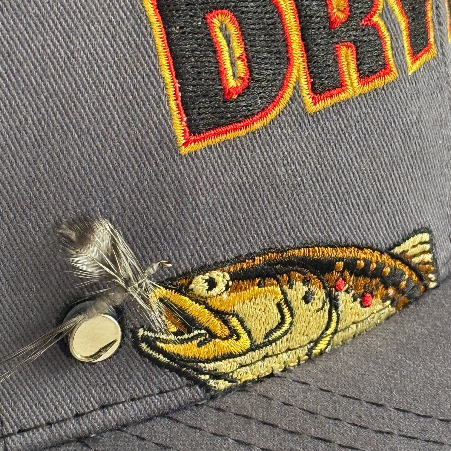 DARK GRAY CADDIS: MAGNET HAT